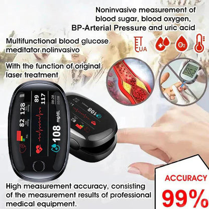 🔥Final 2 Hours : Only Limited Stock Left🏆Owiwell™ Non-Invasive Blood Glucose Meter 99.9% Accuracy （Mayo Clinic Recommended）