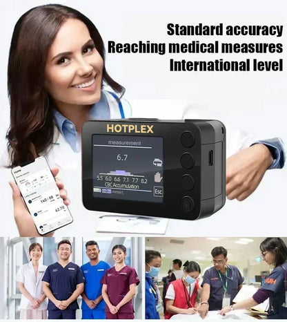 Hotplex™ Advanced Non-Invasive Glucose Monitor-99.9% Accuracy + Exclusive Gift ✅TGA Approved